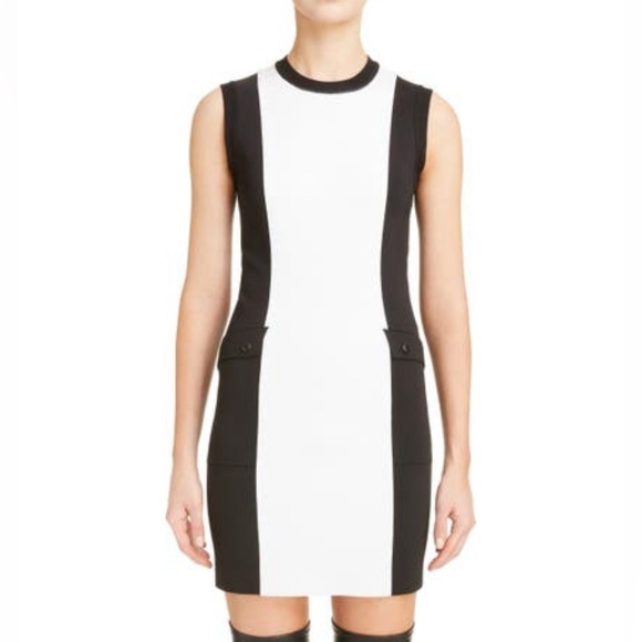 NWT Givenchy Two-Tone Punto Milano Dress - Picture 1 of 8